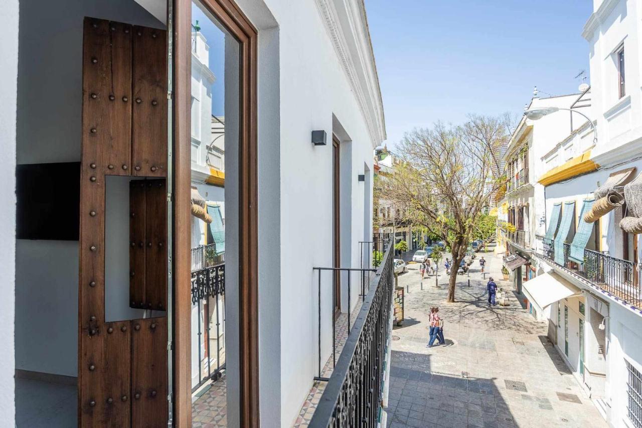 Comfy Away - Apartamento Exclusivo Mercado De Triana Con Balcon Sevilla Buitenkant foto