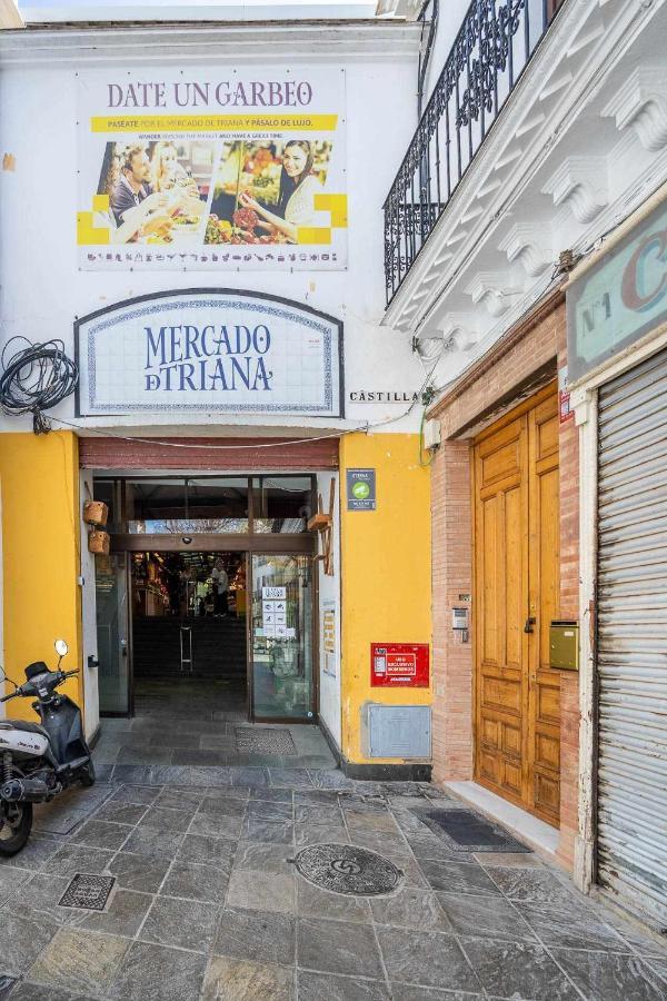 Comfy Away - Apartamento Exclusivo Mercado De Triana Con Balcon Sevilla Buitenkant foto